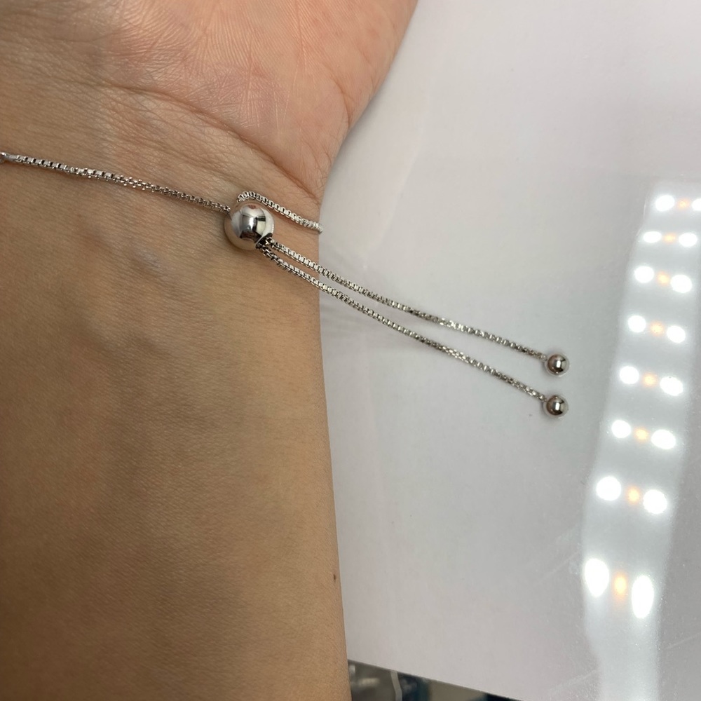 🌟 Silver 925 CZ Diamond Tennis Bracelet - Picture 5 of 7